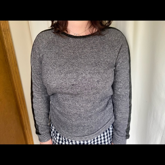 Smart set woven sweater - Picture 2 of 4
